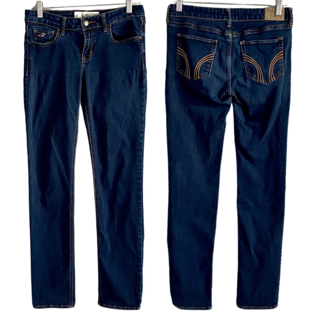 Hollister Jeans Dark Wash Straight Leg